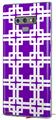 Decal style Skin Wrap compatible with Samsung Galaxy Note 9 Boxed Purple