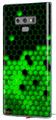 Decal style Skin Wrap compatible with Samsung Galaxy Note 9 HEX Green