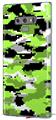 Decal style Skin Wrap compatible with Samsung Galaxy Note 9 WraptorCamo Digital Camo Neon Green