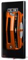 Decal style Skin Wrap compatible with Samsung Galaxy Note 9 2010 Chevy Camaro Orange - White Stripes on Black