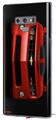 Decal style Skin Wrap compatible with Samsung Galaxy Note 9 2010 Chevy Camaro Victory Red - Black Stripes on Black