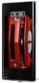 Decal style Skin Wrap compatible with Samsung Galaxy Note 9 2010 Chevy Camaro Victory Red - White Stripes on Black