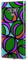 Decal style Skin Wrap compatible with Samsung Galaxy Note 9 Crazy Dots 03