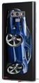 Decal style Skin Wrap compatible with Samsung Galaxy Note 9 2010 Camaro RS Blue