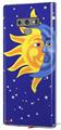 Decal style Skin Wrap compatible with Samsung Galaxy Note 9 Moon Sun