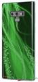 Decal style Skin Wrap compatible with Samsung Galaxy Note 9 Mystic Vortex Green