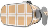 Decal style Skin Wrap compatible with Oculus Go Headset - Squared Peach (OCULUS NOT INCLUDED)