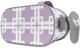 Decal style Skin Wrap compatible with Oculus Go Headset - Boxed Lavender (OCULUS NOT INCLUDED)