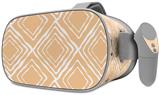 Decal style Skin Wrap compatible with Oculus Go Headset - Wavey Peach (OCULUS NOT INCLUDED)