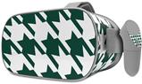 Decal style Skin Wrap compatible with Oculus Go Headset - Houndstooth Hunter Green (OCULUS NOT INCLUDED)