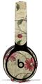 Skin Decal Wrap works with Original Beats Solo Pro Headphones Flowers and Berries Red Skin Only BEATS NOT INCLUDED