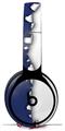 Skin Decal Wrap works with Original Beats Solo Pro Headphones Ripped Colors Blue White Skin Only BEATS NOT INCLUDED
