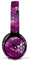 Skin Decal Wrap works with Original Beats Solo Pro Headphones HEX Mesh Camo 01 Pink Skin Only BEATS NOT INCLUDED