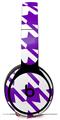 Skin Decal Wrap works with Original Beats Solo Pro Headphones Houndstooth Purple Skin Only BEATS NOT INCLUDED