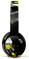 Skin Decal Wrap works with Original Beats Solo Pro Headphones Abstract 02 Yellow Skin Only BEATS NOT INCLUDED