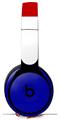 Skin Decal Wrap works with Original Beats Solo Pro Headphones Red White and Blue Skin Only BEATS NOT INCLUDED