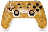 Skin Decal Wrap works with Original Google Stadia Controller Triangle Mosaic Orange Skin Only CONTROLLER NOT INCLUDED