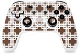 Skin Decal Wrap works with Original Google Stadia Controller Boxed Chocolate Brown Skin Only CONTROLLER NOT INCLUDED