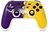 Skin Decal Wrap works with Original Google Stadia Controller Ripped Colors Purple Yellow Skin Only CONTROLLER NOT INCLUDED