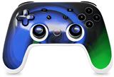 Skin Decal Wrap works with Original Google Stadia Controller Alecias Swirl 01 Blue Skin Only CONTROLLER NOT INCLUDED