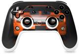 Skin Decal Wrap works with Original Google Stadia Controller 2010 Chevy Camaro Orange - Black Stripes on Black Skin Only CONTROLLER NOT INCLUDED
