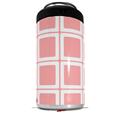 WraptorSkinz Skin Decal Wrap compatible with Yeti 16oz Tal Colster Can Cooler Insulator Squared Pink (COOLER NOT INCLUDED)