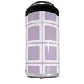 WraptorSkinz Skin Decal Wrap compatible with Yeti 16oz Tal Colster Can Cooler Insulator Squared Lavender (COOLER NOT INCLUDED)