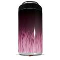 WraptorSkinz Skin Decal Wrap compatible with Yeti 16oz Tal Colster Can Cooler Insulator Fire Pink (COOLER NOT INCLUDED)