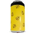 WraptorSkinz Skin Decal Wrap compatible with Yeti 16oz Tal Colster Can Cooler Insulator Anchors Away Yellow (COOLER NOT INCLUDED)