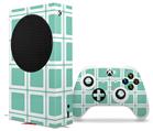 WraptorSkinz Skin Wrap compatible with the 2020 XBOX Series S Console and Controller Squared Seafoam Green (XBOX NOT INCLUDED)