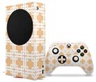 WraptorSkinz Skin Wrap compatible with the 2020 XBOX Series S Console and Controller Boxed Peach (XBOX NOT INCLUDED)
