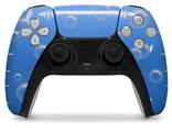 WraptorSkinz Skin Wrap compatible with the Sony PS5 DualSense Controller Bubbles Blue (CONTROLLER NOT INCLUDED)