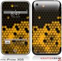 iPhone 3GS Decal Style Skin - HEX Yellow