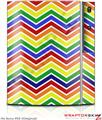 Sony PS3 Skin Zig Zag Rainbow