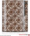 Sony PS3 Skin Wavey Chocolate Brown