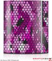 Sony PS3 Skin HEX Mesh Camo 01 Pink
