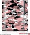 Sony PS3 Skin WraptorCamo Digital Camo Pink