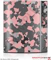 Sony PS3 Skin WraptorCamo Old School Camouflage Camo Pink