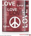 Sony PS3 Skin Love and Peace Pink