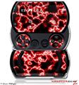 Electrify Red - Decal Style Skins (fits Sony PSPgo)