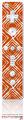 Wii Remote Controller Skin Wavey Burnt Orange