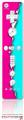 Wii Remote Controller Skin Ripped Colors Hot Pink Neon Teal