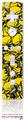 Wii Remote Controller Skin Scattered Skulls Yellow