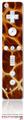 Wii Remote Controller Skin Fractal Fur Giraffe