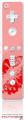 Wii Remote Controller Skin - Big Kiss Lips Red on Pink