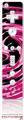 Wii Remote Controller Skin - Alecias Swirl 02 Hot Pink