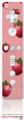 Wii Remote Controller Skin - Strawberries on Pink