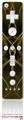 Wii Remote Controller Skin - Abstract 01 Yellow