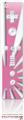 Wii Remote Controller Skin - Rising Sun Japanese Pink
