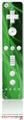 Wii Remote Controller Skin - Mystic Vortex Green